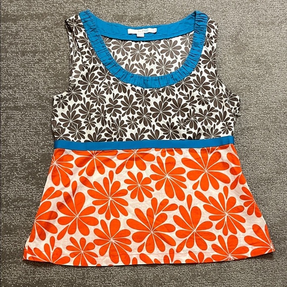 Boden Tops - Boden Cotton Floral Tank Top Size 12